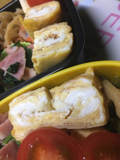 【弁当用】チーズ卵焼き