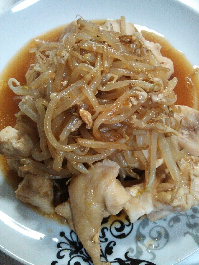 もやしと鶏むね肉の和風炒め レシピ・作り方 by るもちゃん - 楽天レシピ
