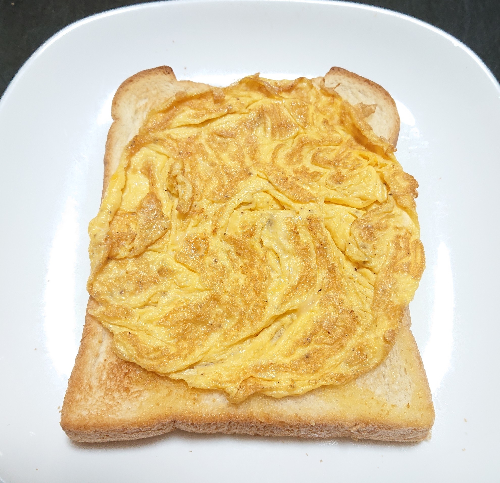 チーズ玉子焼きトースト