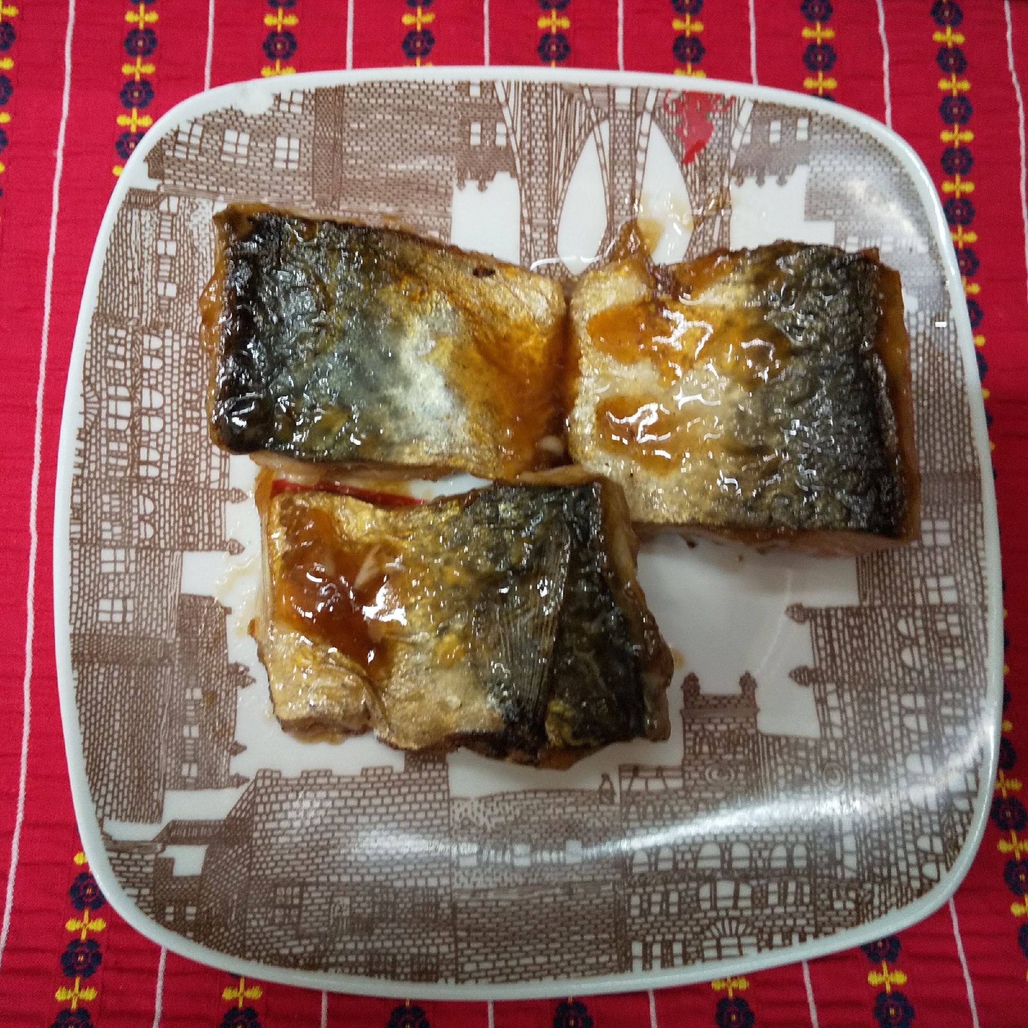 鯖の照り焼き