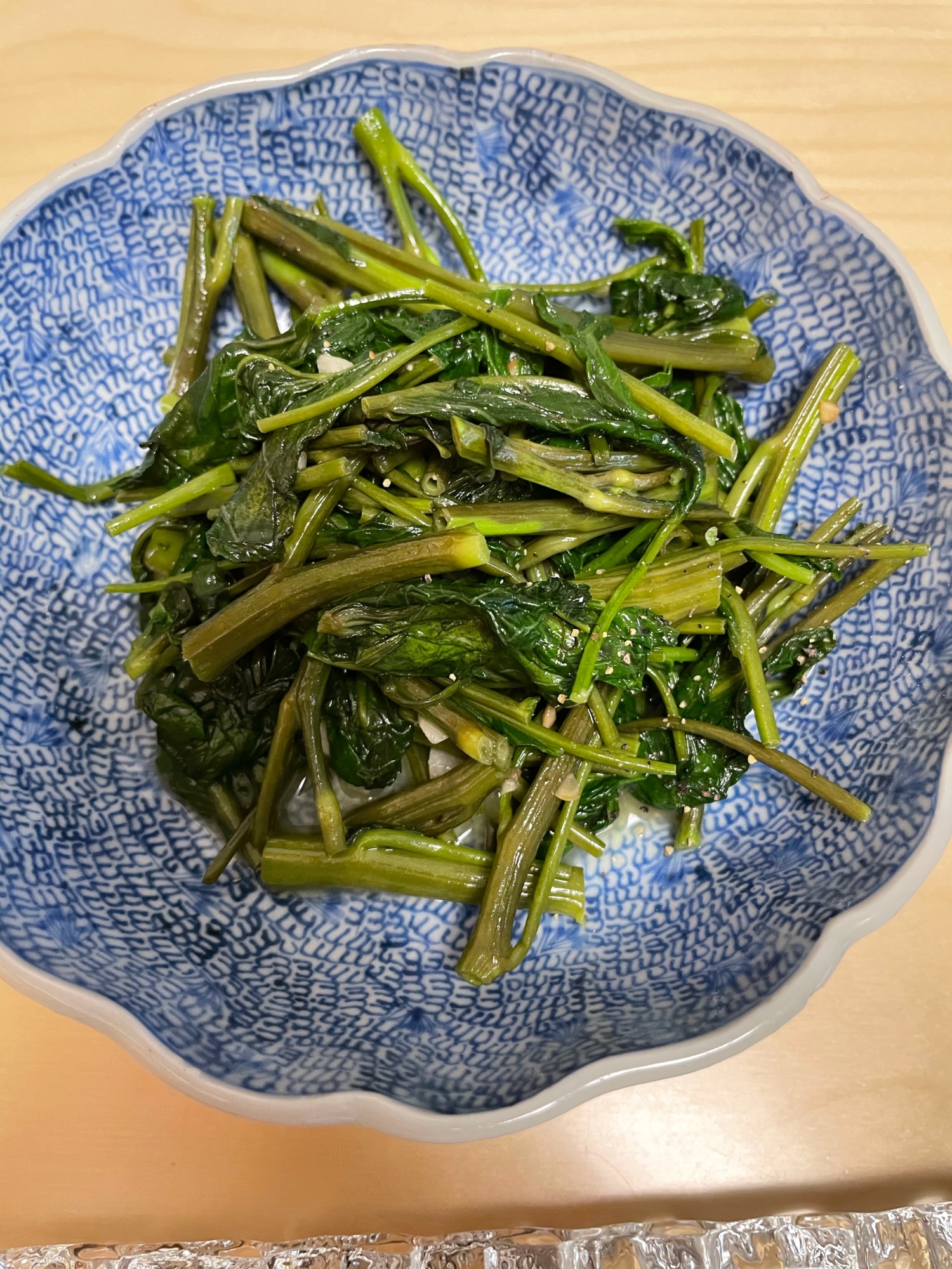 空芯菜の炒め物