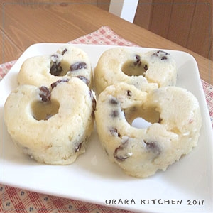 レンジでもちもち おから蒸しドーナツ レシピ 作り方 By Urara 楽天レシピ