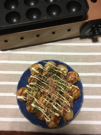 子供が喜ぶ♪たこ焼き風な焼きおにぎり