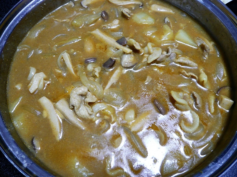 エリンギカレー