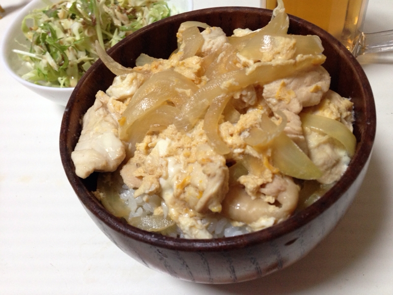 鶏胸肉の親子丼