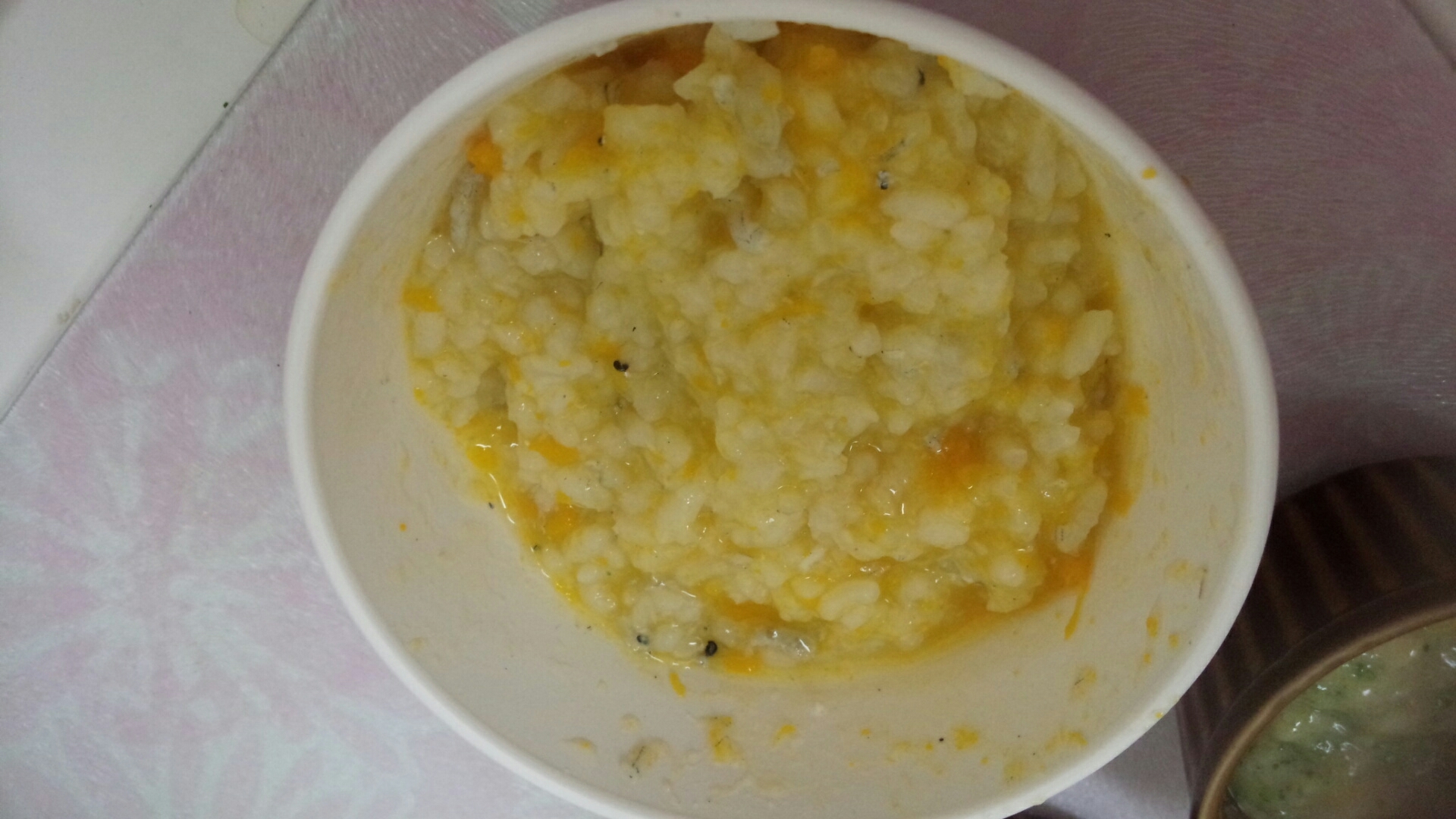 離乳食中期 かぼちゃとしらすのお粥 レシピ 作り方 By たくみ905 楽天レシピ