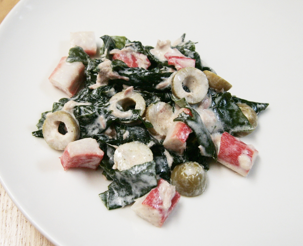 わかめとオリーブのツナマヨサラダ レシピ 作り方 By A S A P 楽天レシピ