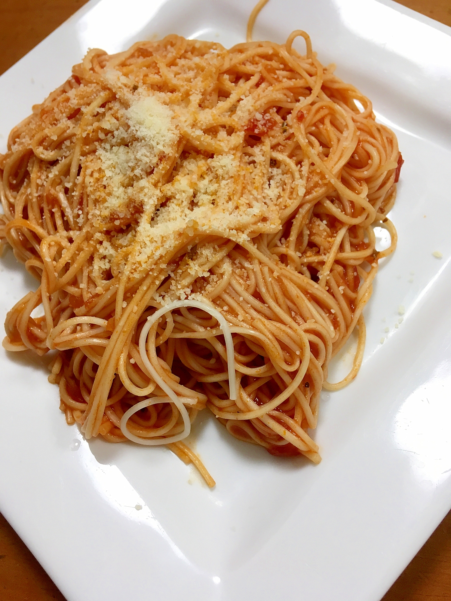 時短！素麺パスタ〜トマト味〜