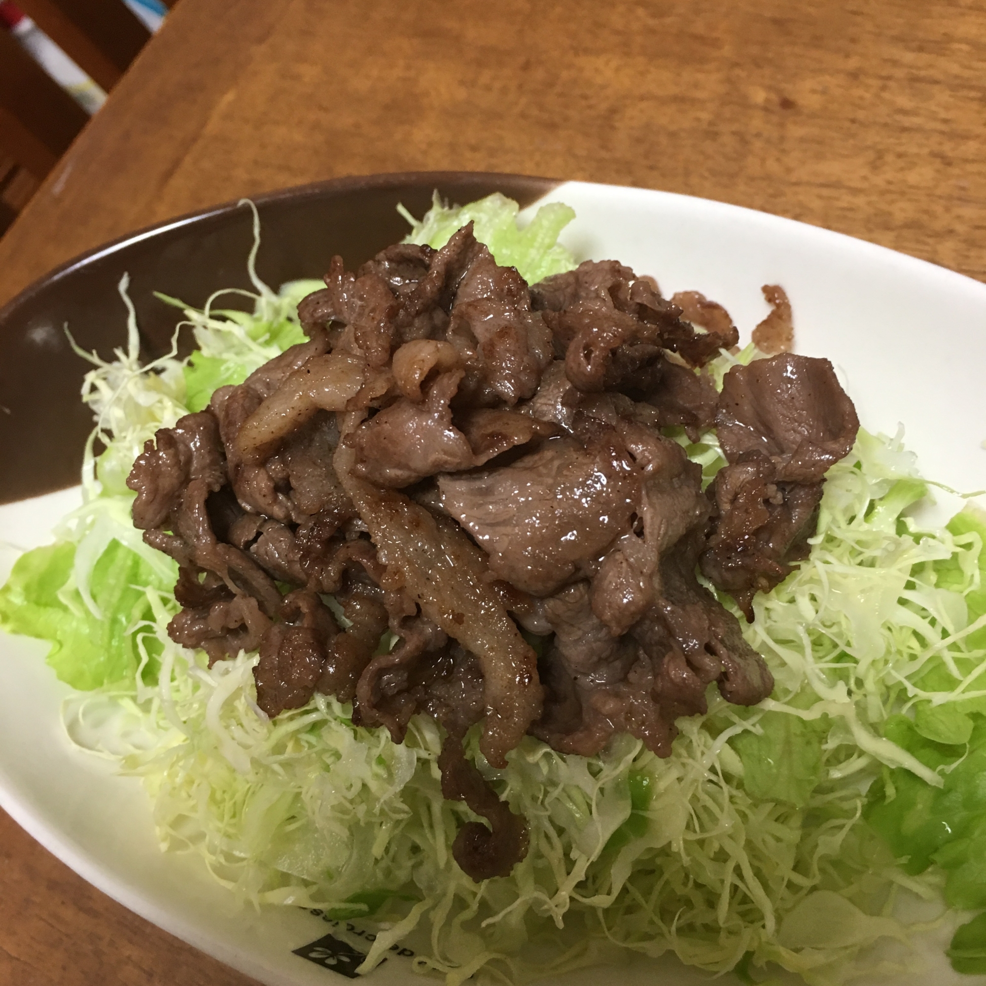 牛肉サラダ