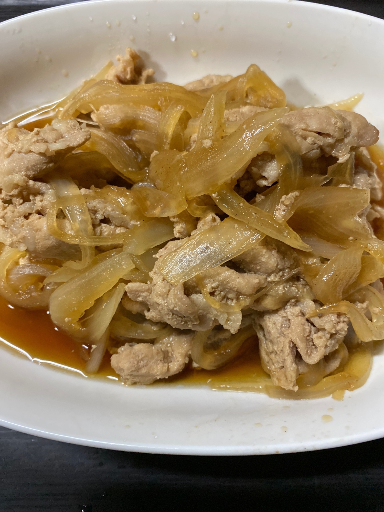 簡単！豚肉の玉ねぎ煮込み☆