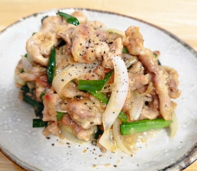 ご飯が止まらない【豚こま生姜炒め】