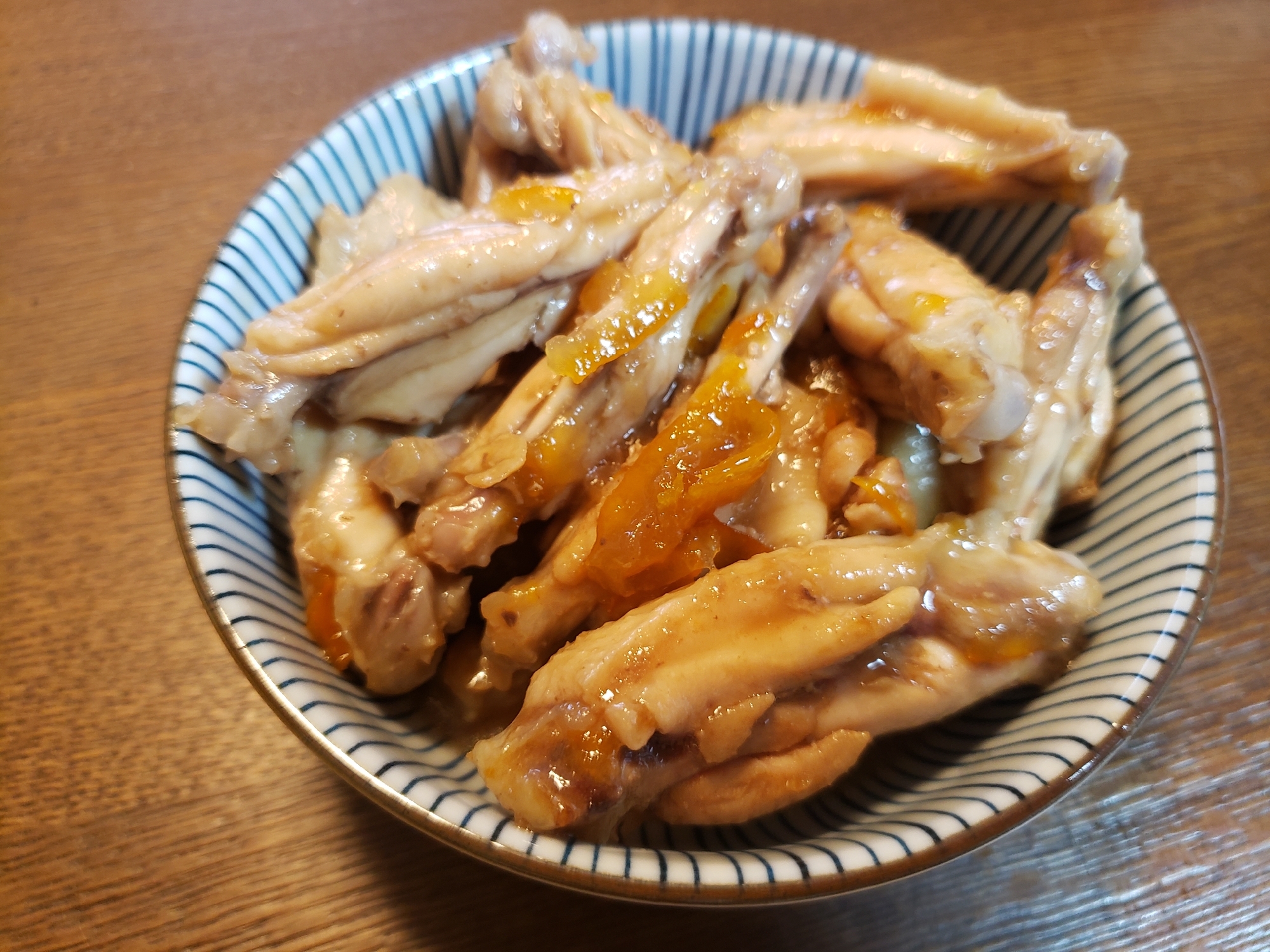 鶏手羽中のマーマレード煮 レシピ 作り方 By ろこ 楽天レシピ