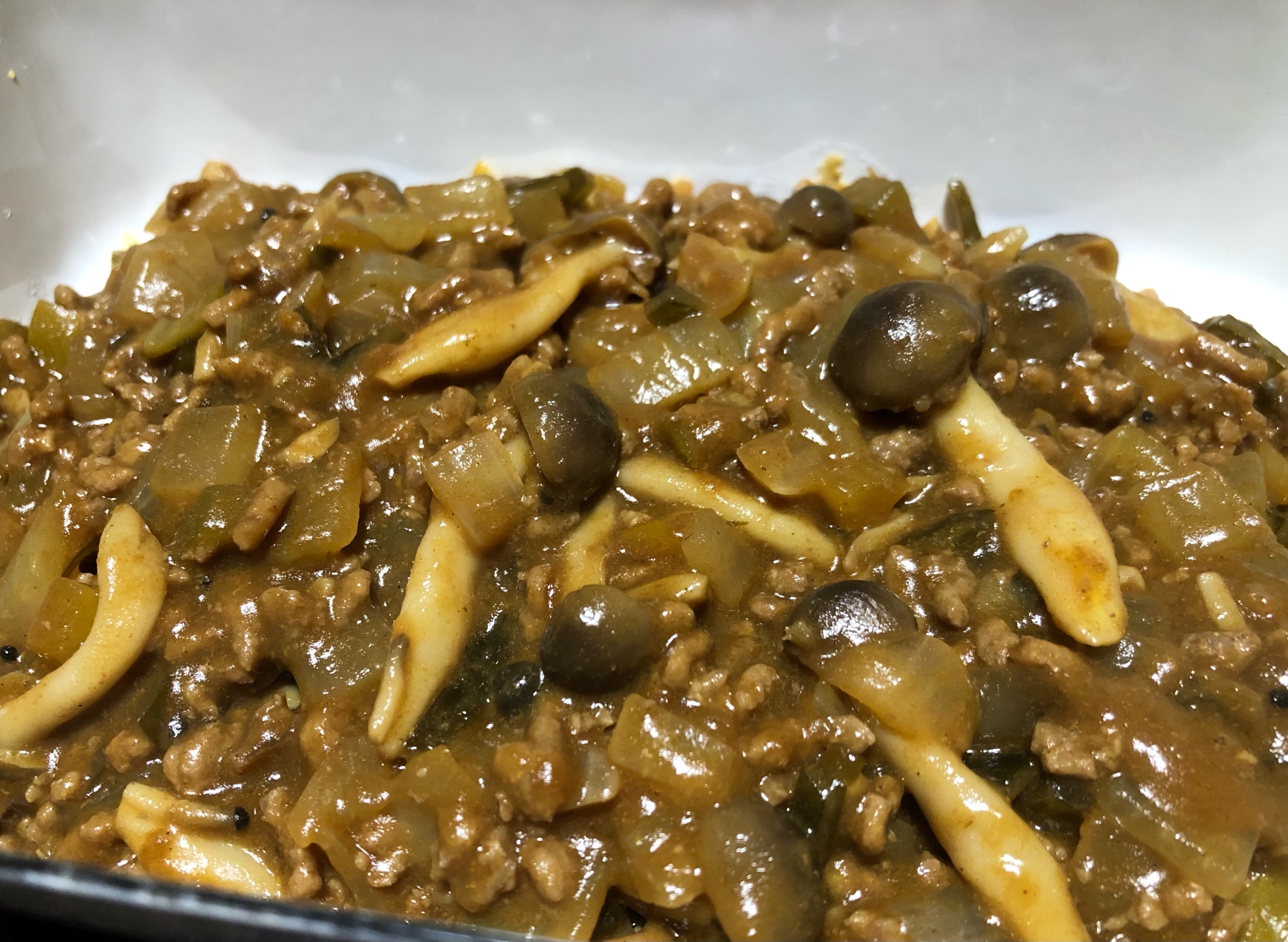 パパッとできる作り置き☆  ひき肉のカレー煮