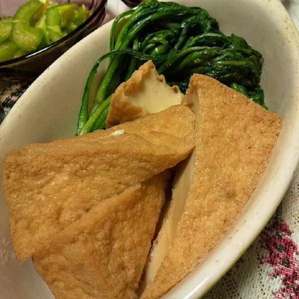 疲れた胃腸に負担をかけない ふわふわ絹の厚揚げ煮 レシピ 作り方 By れあmix 楽天レシピ 疲れた胃腸に負担をかけない ふわふわ絹の厚揚げ煮 レシピ 作り方 By れあmix 楽天レシピ