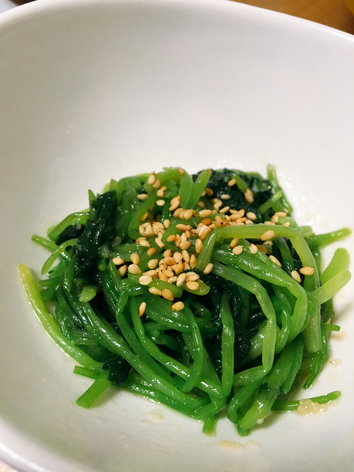 シンプルおかず 三つ葉のナムル レシピ 作り方 By Ayatoy 楽天レシピ