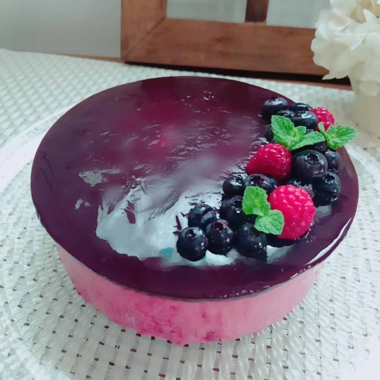 卵不使用 乳不使用 ブルーベリーのムースケーキ レシピ 作り方 By 2525yu Ka 楽天レシピ 卵不使用 乳不使用 ブルーベリーのムースケーキ レシピ 作り方 By 2525yu Ka 楽天レシピ