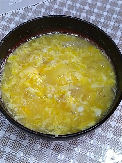かき玉汁(卵のすまし汁)