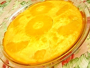 簡単❤pineapple・clafoutis❤