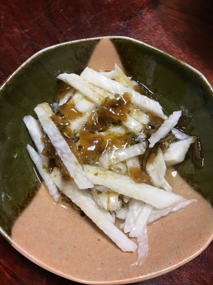 長芋の海苔の佃煮和え 簡単一品