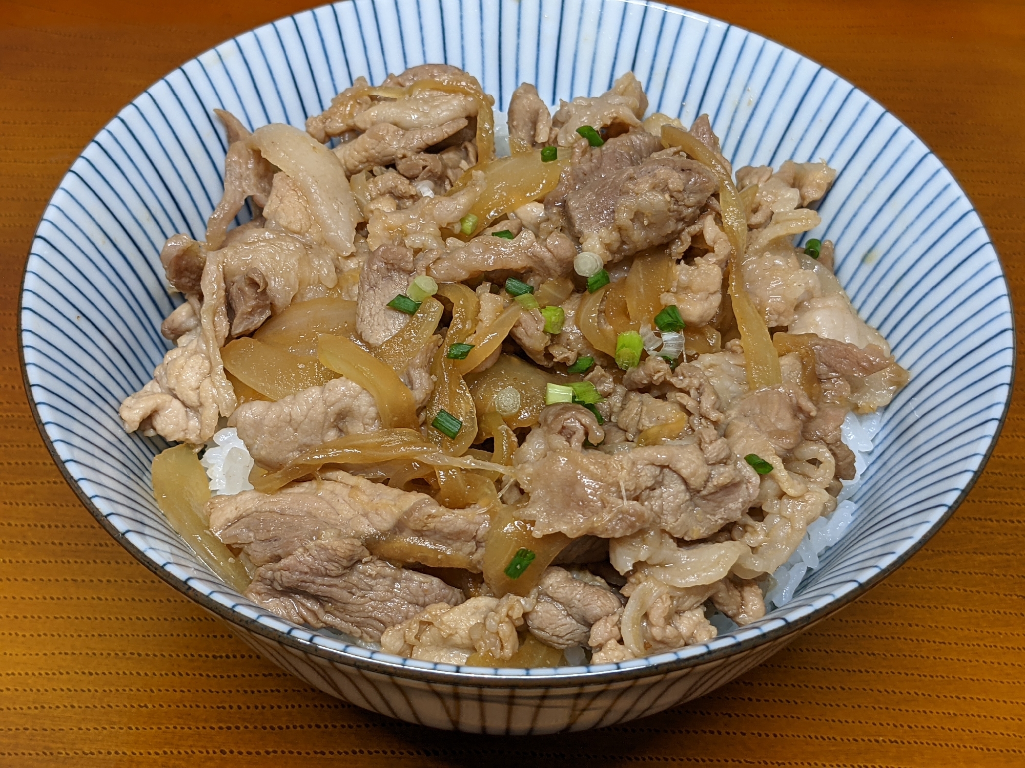 簡単✨豚こま丼