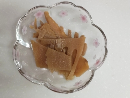 めんつゆで簡単☆たけのこの煮物