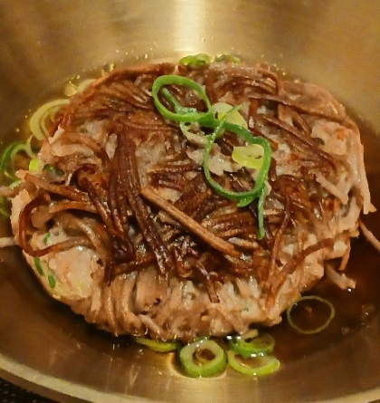 そばのハンバーグ