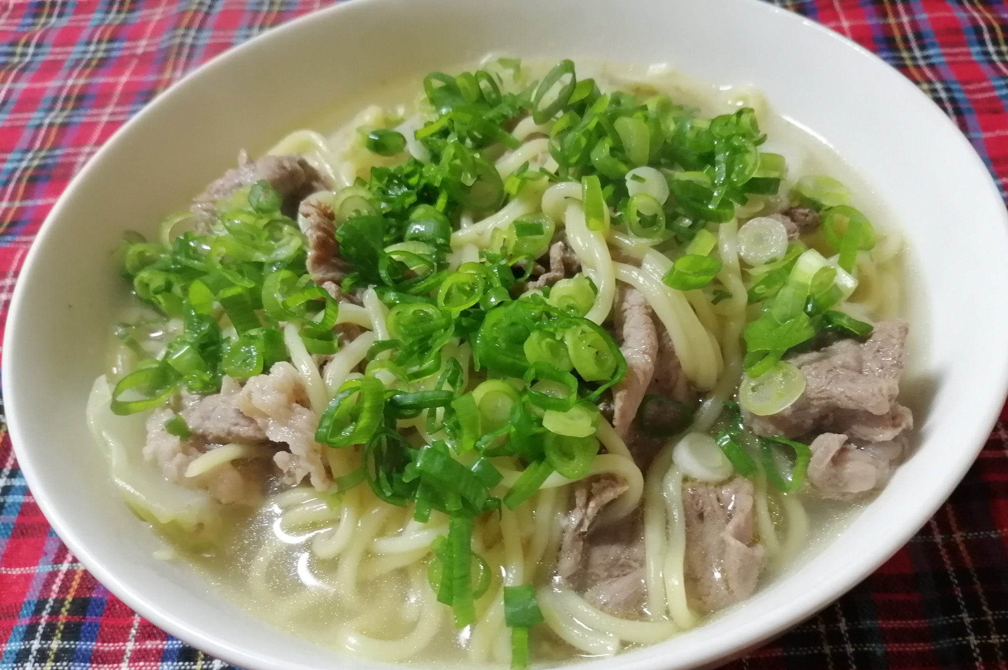 簡単塩ラーメン