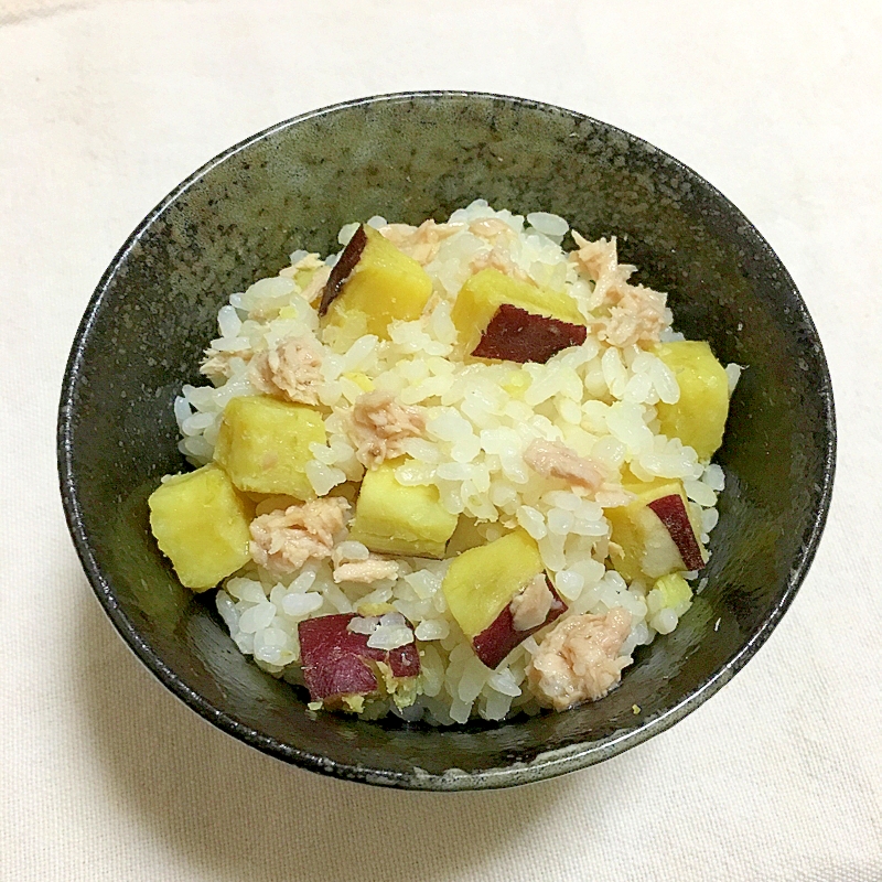 秋の味覚♪子供も喜ぶさつまいもツナご飯♡