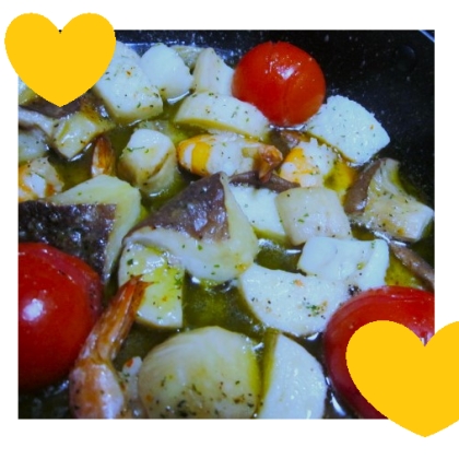 塩麴で作るアヒージョを作りました♪
美味しいレシピ、ありがとうございます！
Anoa様の住む場所は黄砂大丈夫でしょうか…？
春は大変ですよね…
良い１日を☆☆☆