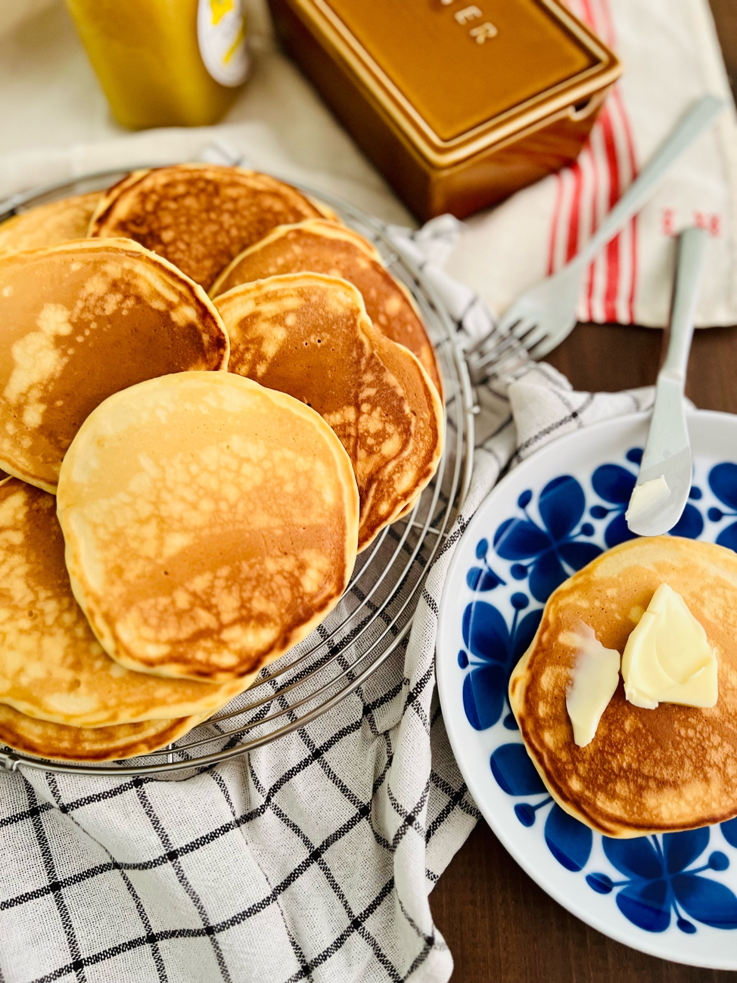 週末パンケーキ