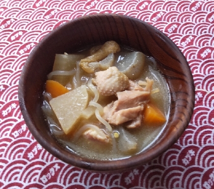 豚肉かと思ったら鶏肉でした。鶏肉で作ってみました♪とってもおいしかったです^^ごちそうさまでした(^○^)