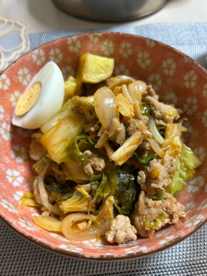 キムタク炒め
