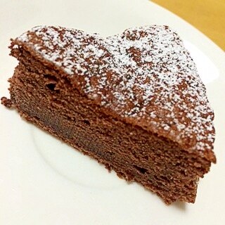 チョコレートなし ガトーショコラ風ケーキ レシピ 作り方 By さきちゃんごはん 楽天レシピ