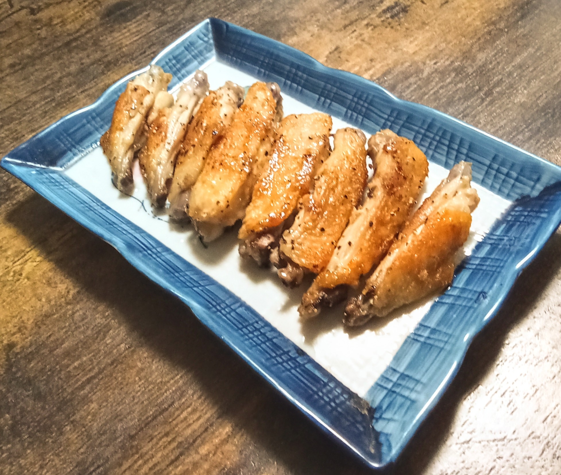 フライパンDeテキンスティックの塩焼き