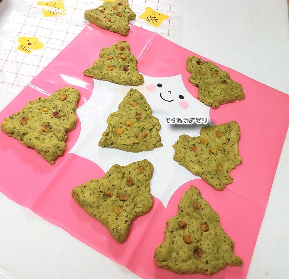 クリスマスに♪もみの木の☘️クッキー