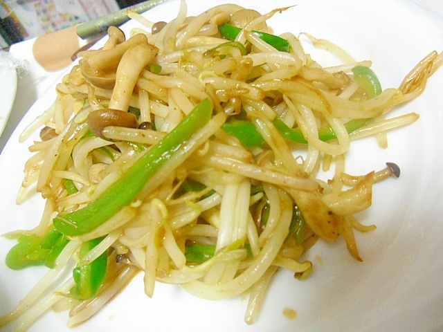 野菜のシャキシャキ炒め物 オイスターソース味