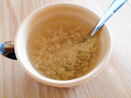 先日はレポートありがとうございました(*^-^*)
すりおろした生姜で作りました。
ちょうど喉の調子が悪く寒かったので、飲んで温まりました♪
美味しかったです！