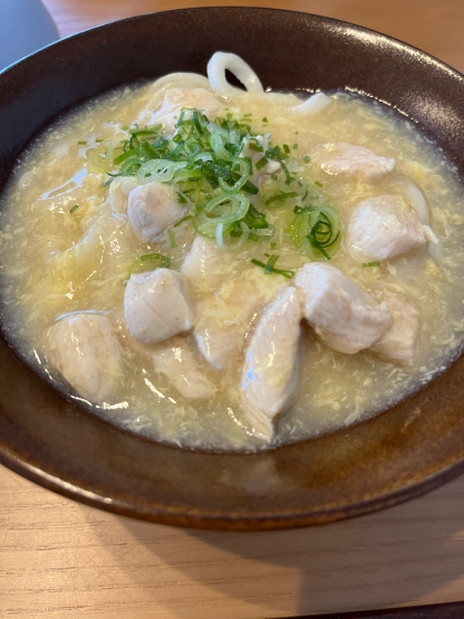 丸●製麺風★親子あんかけうどん