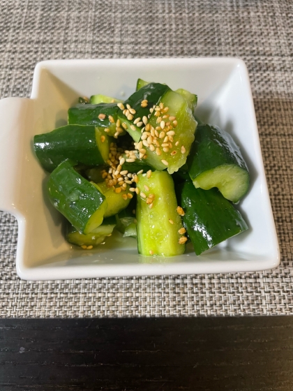 簡単！白だしとわさびできゅうりの漬物