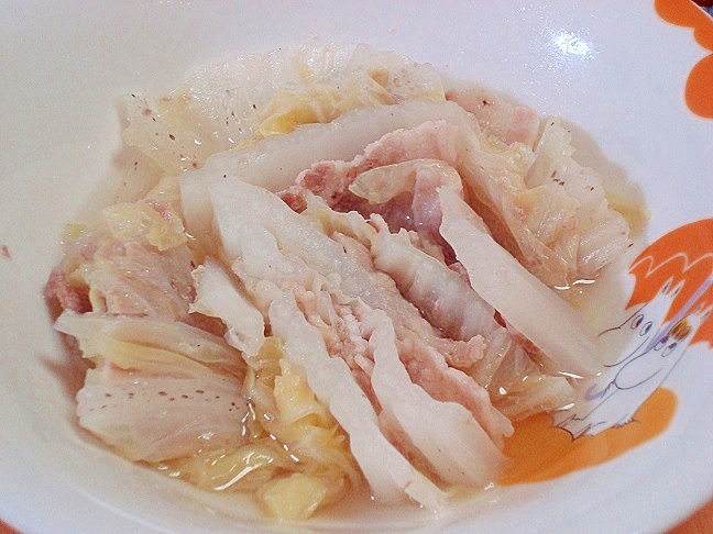 味付け不要!★簡単★白菜と豚バラの重ね煮