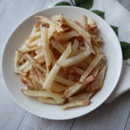 皮付きポテトいいですね。カリカリで美味しかったです♡レシピありがとうございました。