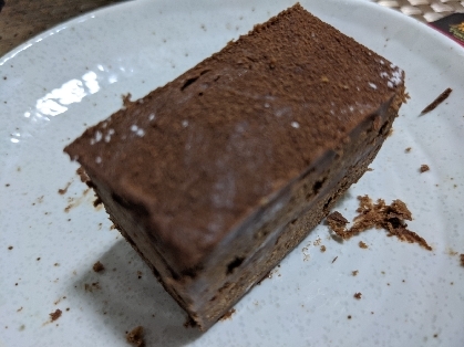 材料4つ♡チョコケーキ