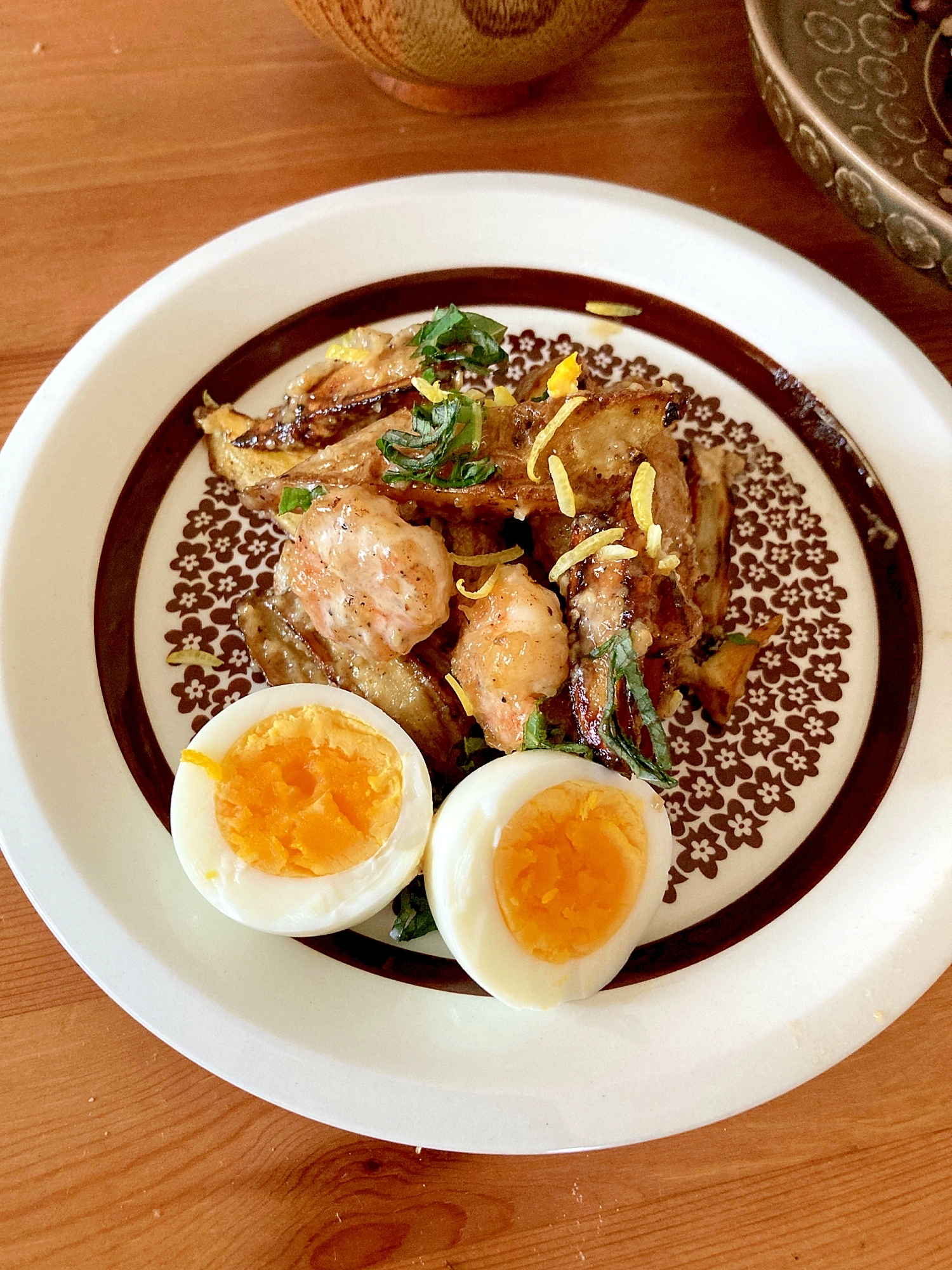 えびとじゃがいものゴママヨ和え