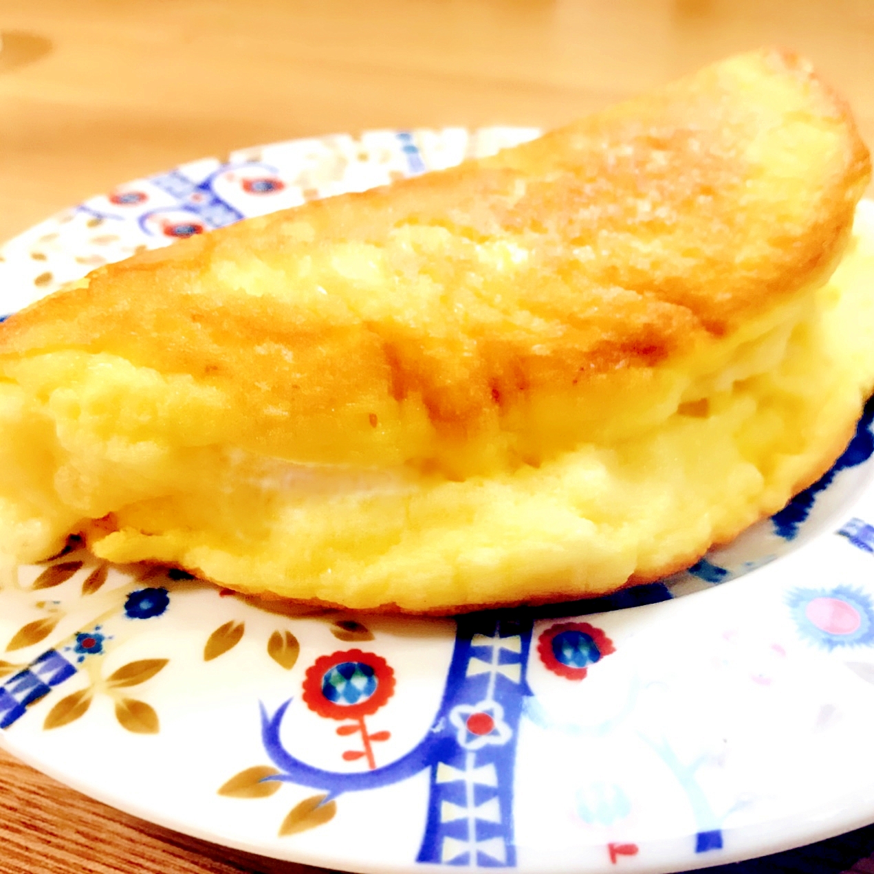 モンサンミッシェル風もこもこオムレツ チーズ入り レシピ 作り方 By Maru Maru 楽天レシピ