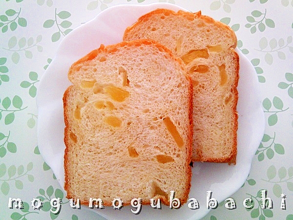 ＨＢで作る☆ふわふわパイナップル食パン