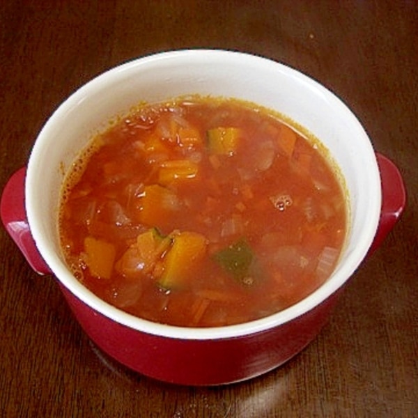 かぼちゃごろごろトマトスープ レシピ 作り方 By Makura S 楽天レシピ かぼちゃごろごろトマトスープ レシピ 作り方 By Makura S 楽天レシピ