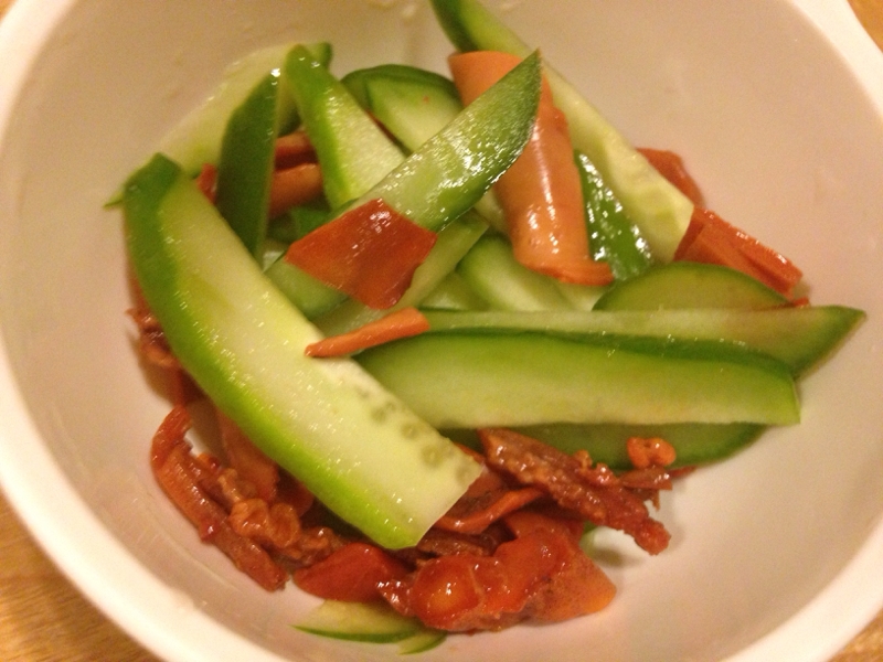 よっちゃんイカときゅうりの和え物 レシピ 作り方 By Tommeg12 楽天レシピ