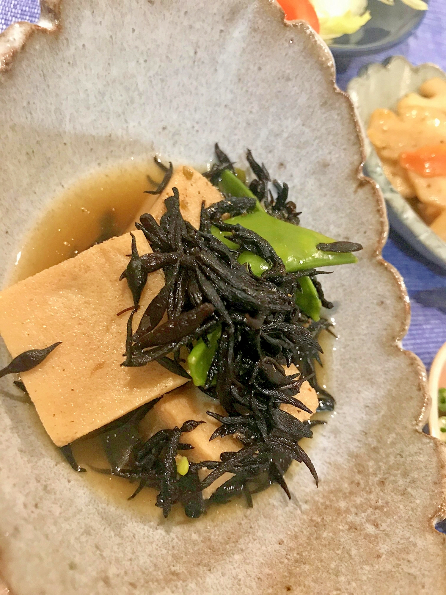 簡単！ひじきと高野豆腐の煮物