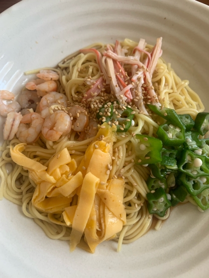 冷やし中華風冷や麦