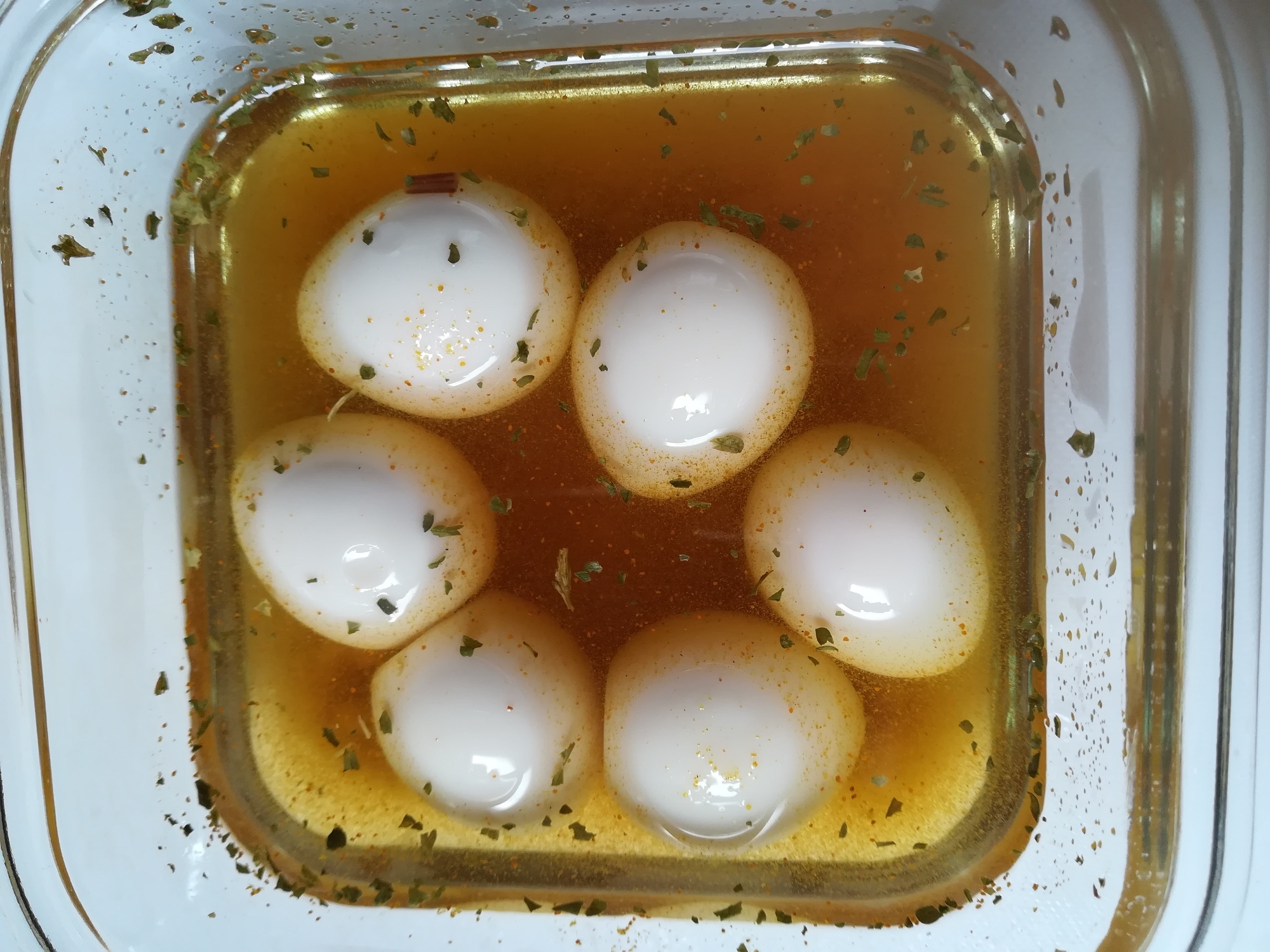 うずらの卵　カレーピクルス
